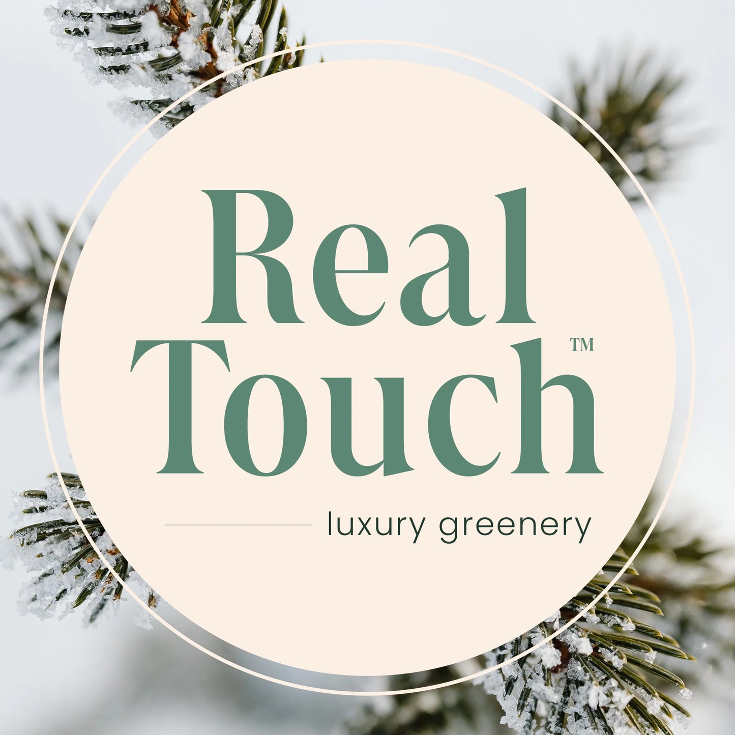Real Touch™️ Slim Flocked Nordmann Fir Artificial Christmas Tree - 6.5' - Unlit