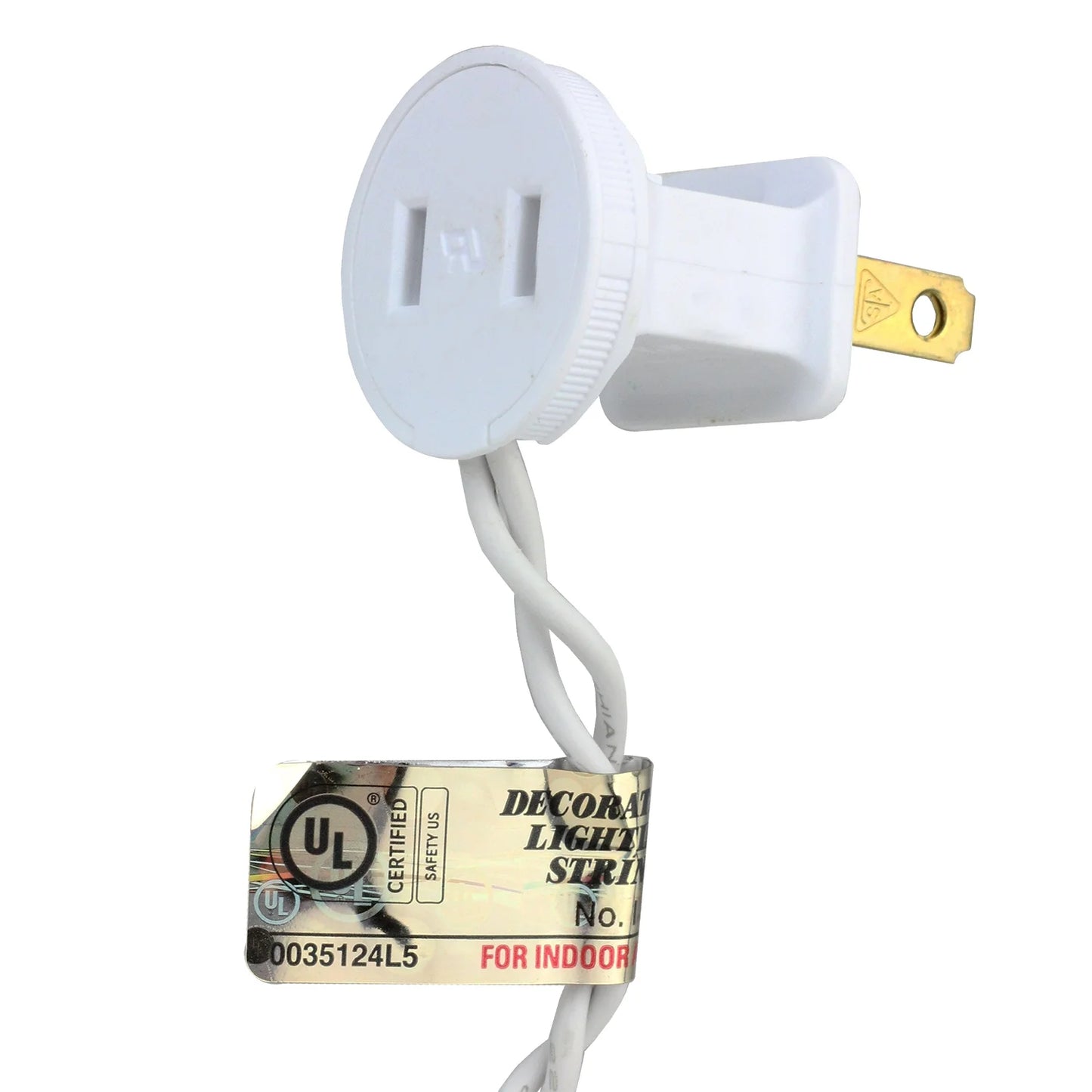 100-Count Red and Clear Mini Christmas Light Set, 20.25Ft White Wire