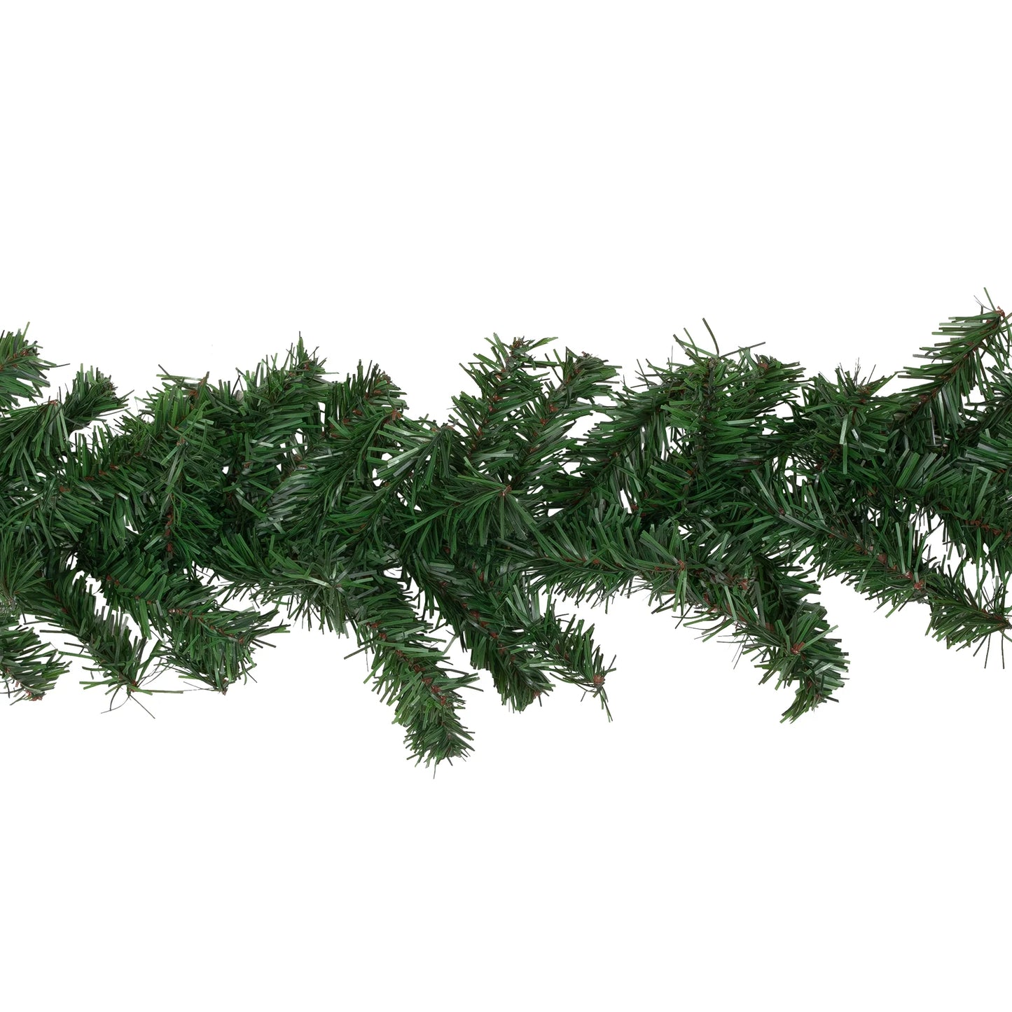 Canadian Pine 2-Tone Artificial Christmas Garland - 9' X 8" - Unlit