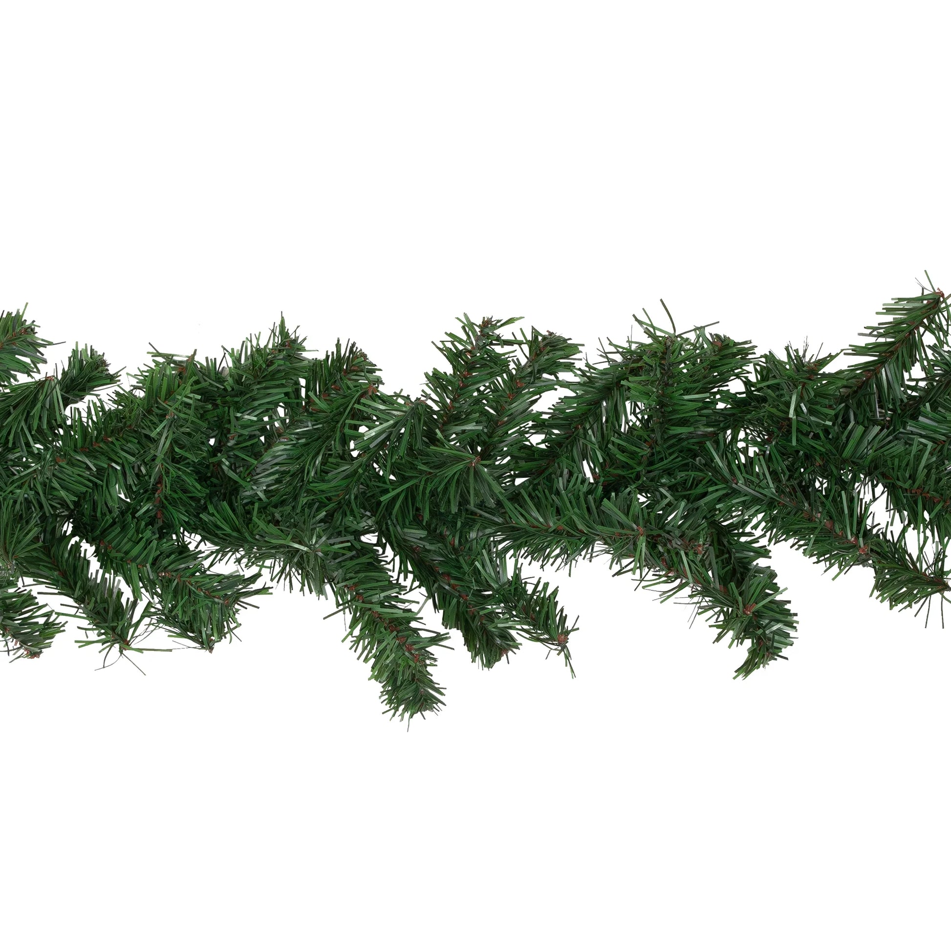 Canadian Pine 2-Tone Artificial Christmas Garland - 9' X 8" - Unlit
