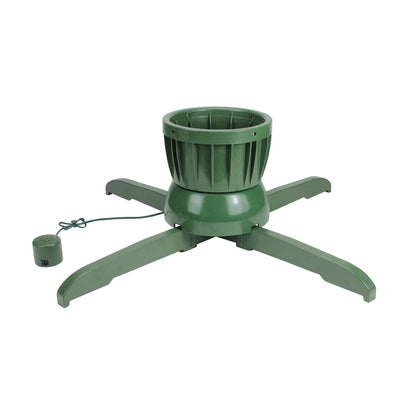 24" Green Musical Rotating Christmas Tree Stand - for Live Trees