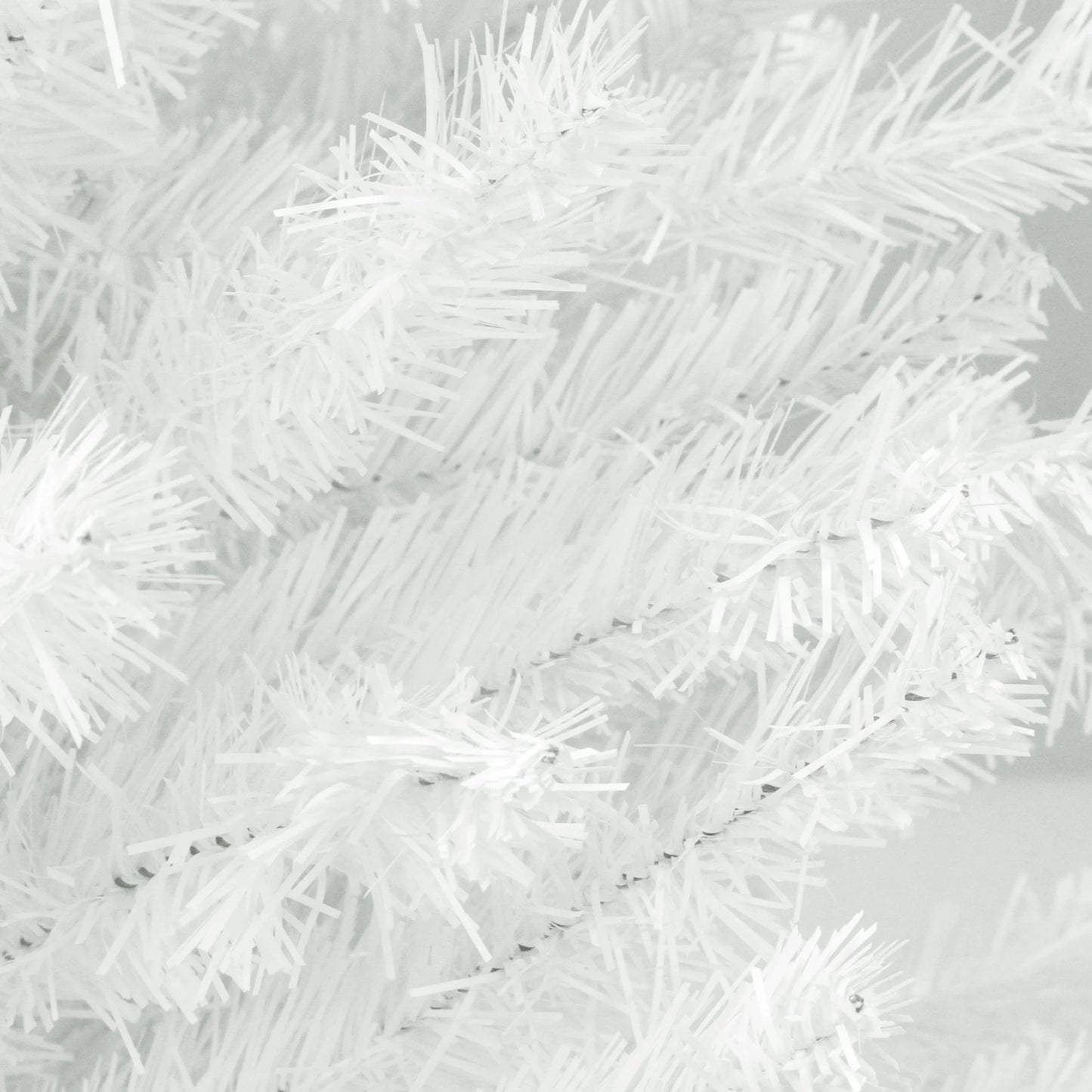 Medium Snow White Pine Artificial Christmas Tree - 18" - Unlit