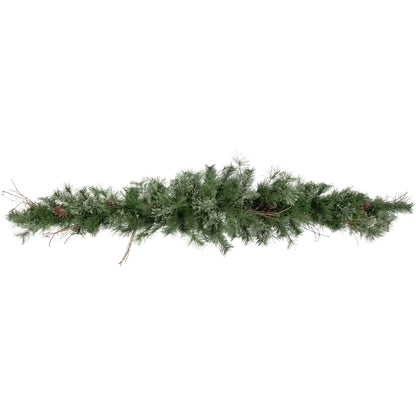 6' X 9" Unlit Country Mixed Pine Artificial Christmas Garland