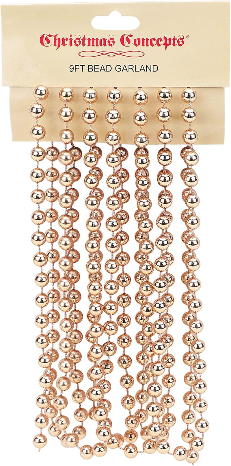 ® 9Ft Christmas Bead Chain - Christmas Bead Garlands - Christmas Ornaments (Turquoise)